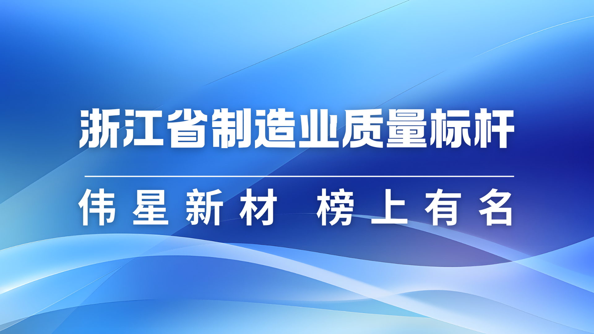pp电子新材获评2024年浙江省制造业质量标杆